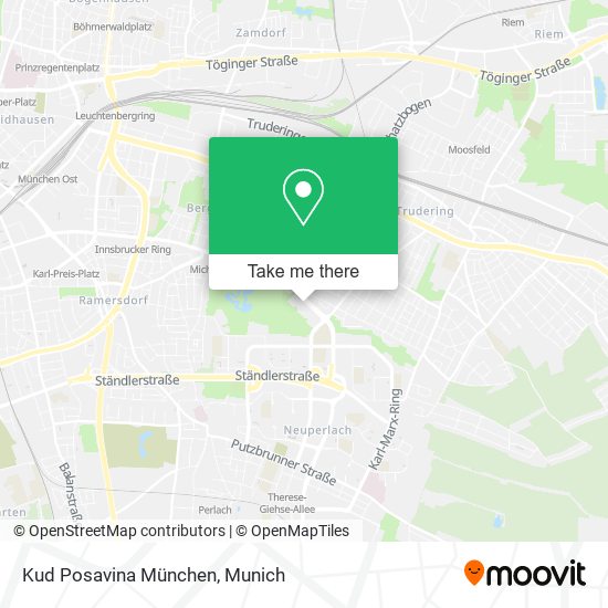 Kud Posavina München map
