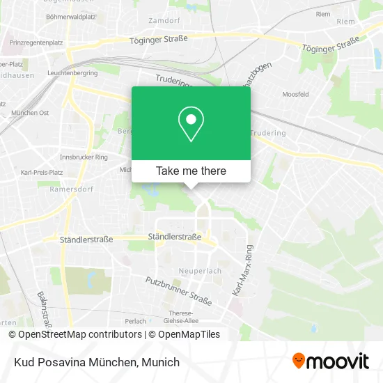 Kud Posavina München map