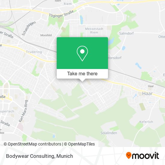 Bodywear Consulting map