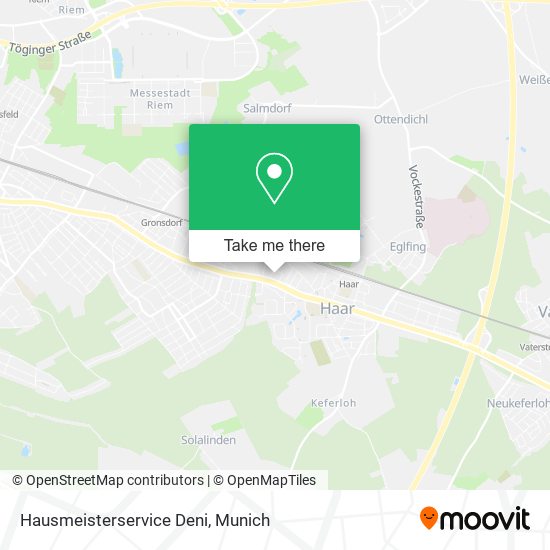 Hausmeisterservice Deni map