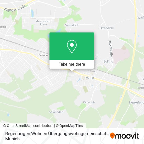 Regenbogen Wohnen Übergangswohngemeinschaft map