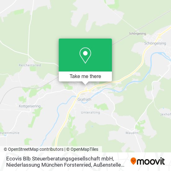 Ecovis Blb Steuerberatungsgesellschaft mbH, Niederlassung München Forstenried, Außenstelle Grafrath map