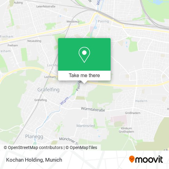 Kochan Holding map