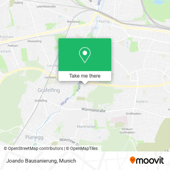 Карта Joando Bausanierung