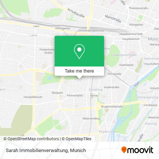 Sarah Immobilienverwaltung map