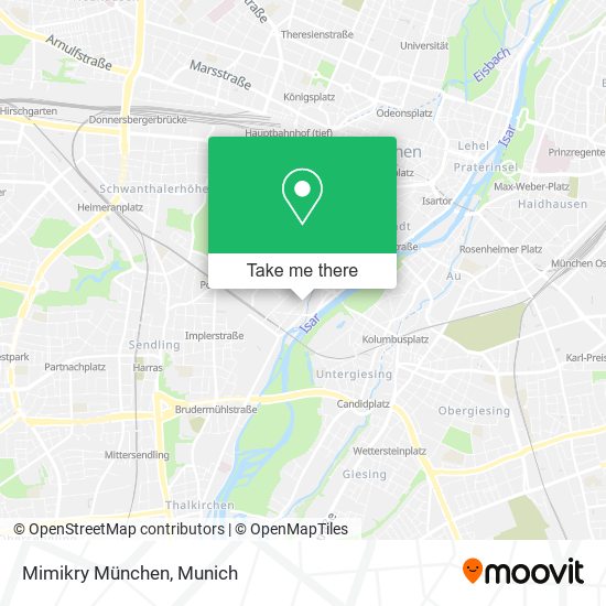 Mimikry München map