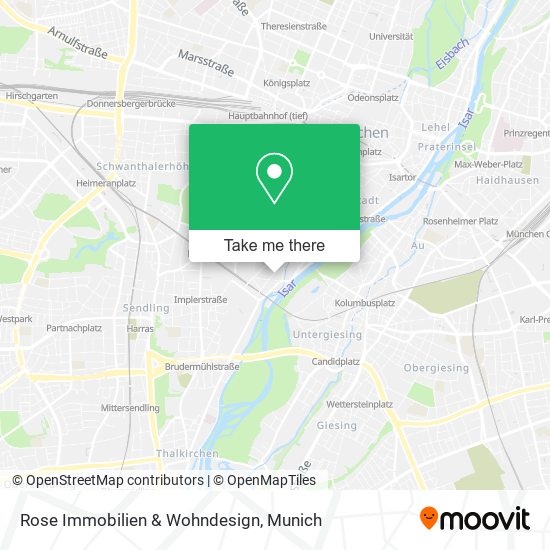 Rose Immobilien & Wohndesign map