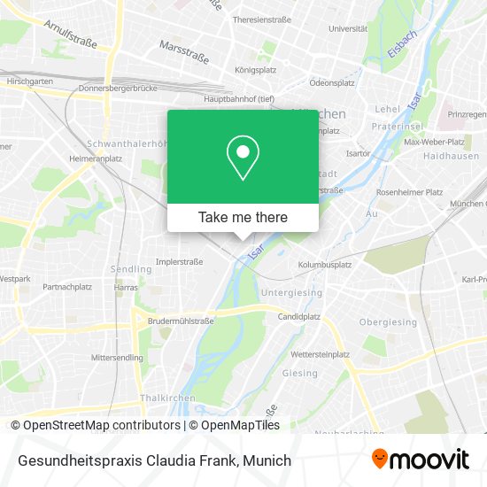 Gesundheitspraxis Claudia Frank map