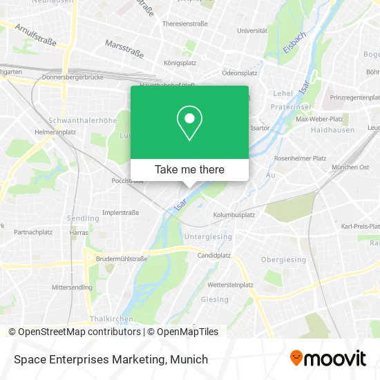 Карта Space Enterprises Marketing
