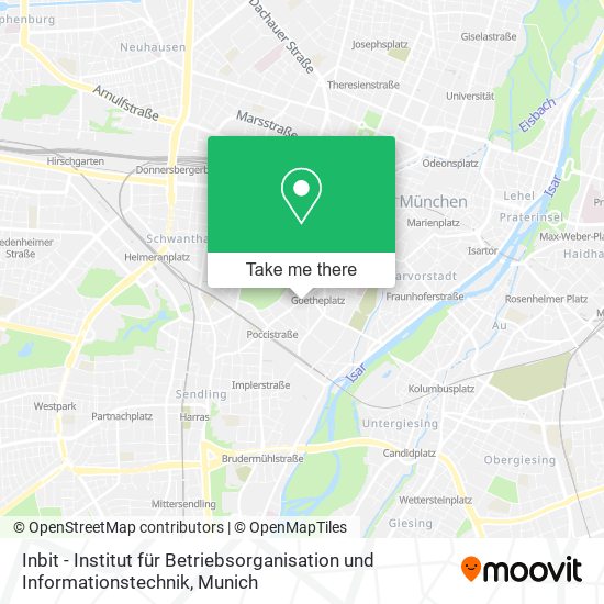 Inbit - Institut für Betriebsorganisation und Informationstechnik map