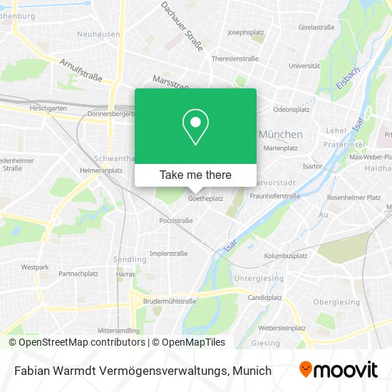 Fabian Warmdt Vermögensverwaltungs map