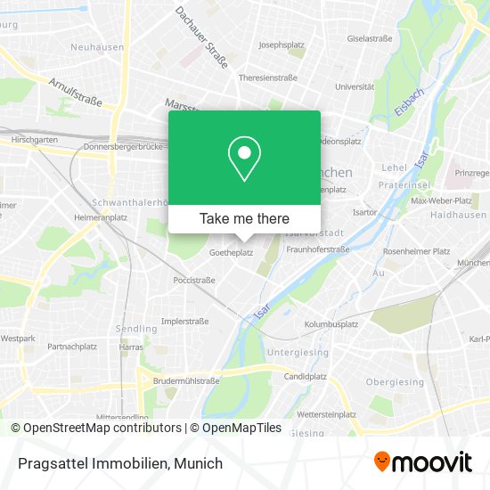 Pragsattel Immobilien map