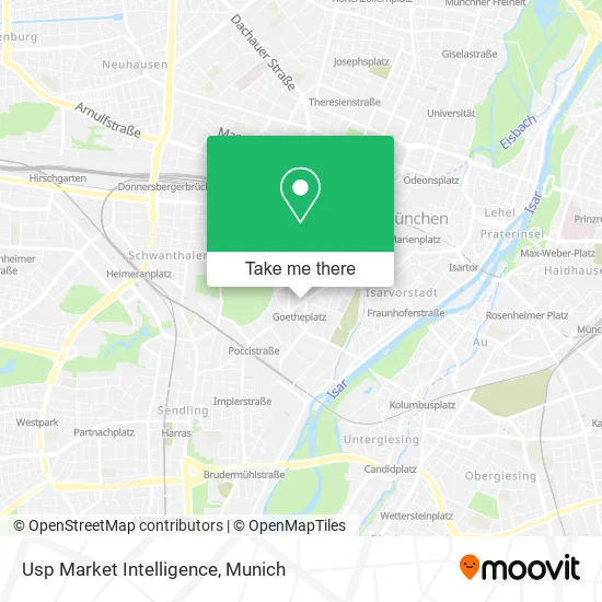 Карта Usp Market Intelligence