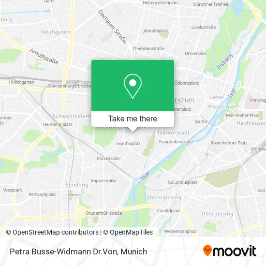 Карта Petra Busse-Widmann Dr.Von