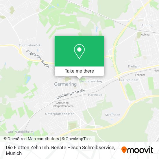 Die Flotten Zehn Inh. Renate Pesch Schreibservice map