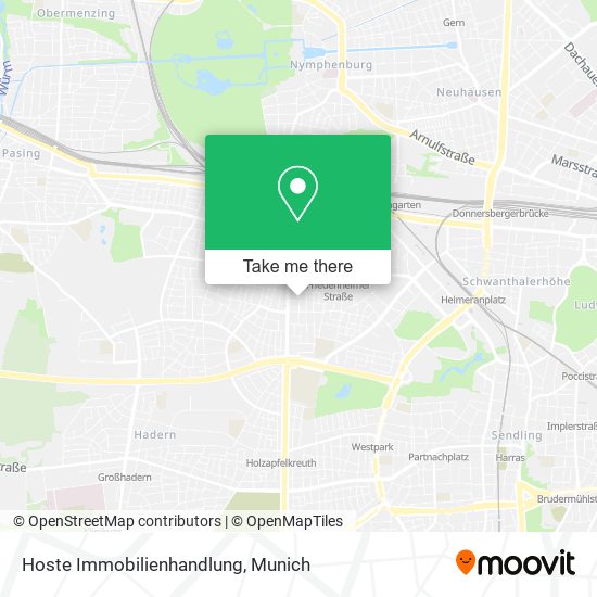 Hoste Immobilienhandlung map