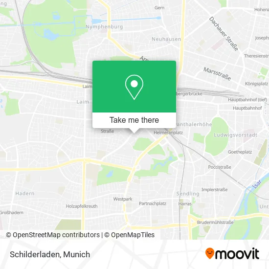 Карта Schilderladen
