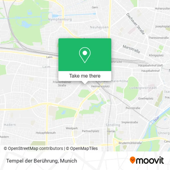 Карта Tempel der Berührung