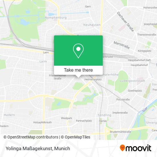 Карта Yolinga Maßagekunst