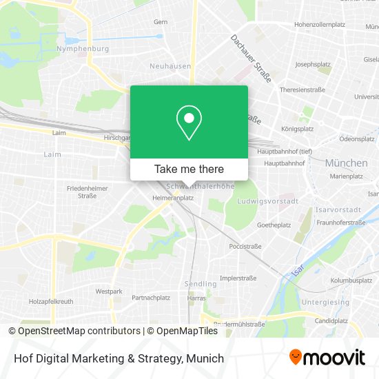 Карта Hof Digital Marketing & Strategy