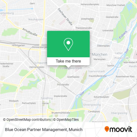 Blue Ocean Partner Management map