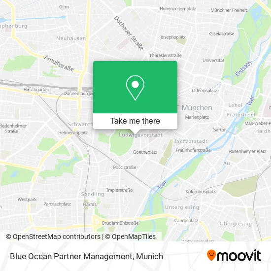 Карта Blue Ocean Partner Management