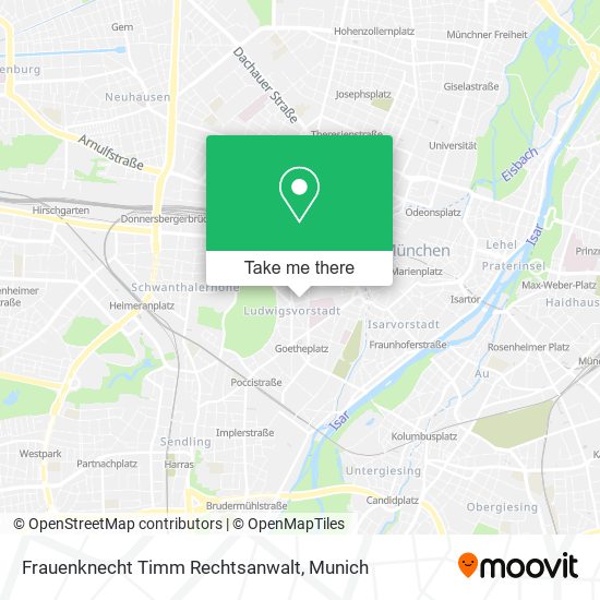 Frauenknecht Timm Rechtsanwalt map