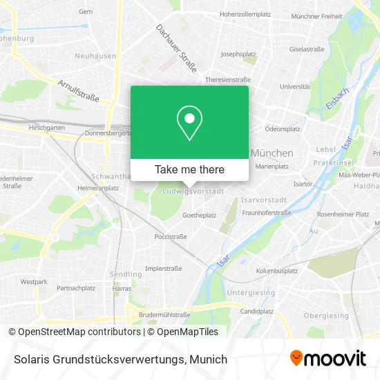Карта Solaris Grundstücksverwertungs