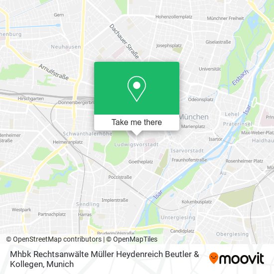 How To Get To Mhbk Rechtsanwälte Müller Heydenreich Beutler & Kollegen ...