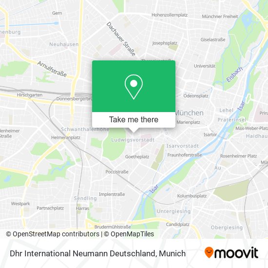 Dhr International Neumann Deutschland map