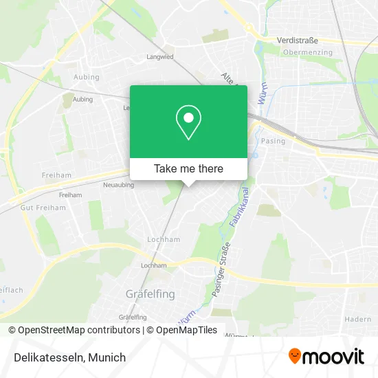 Карта Delikatesseln