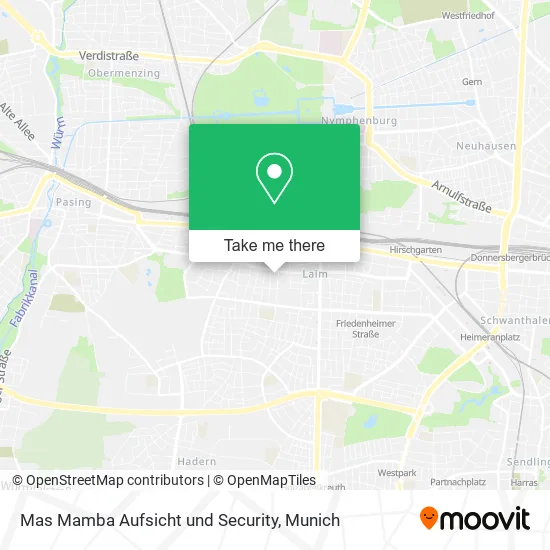 Карта Mas Mamba Aufsicht und Security
