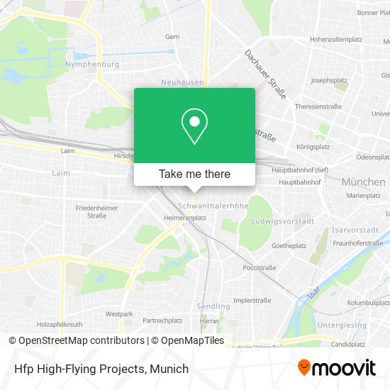 Hfp High-Flying Projects map