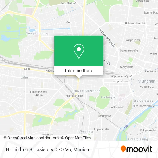 Карта H Children S Oasis e.V. C/O Vo