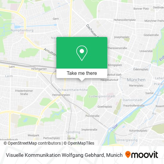 Visuelle Kommunikation Wolfgang Gebhard map