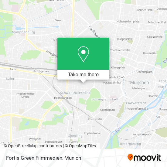 Fortis Green Filmmedien map