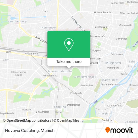 Novavia Coaching map