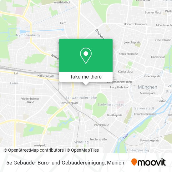 5e Gebäude- Büro- und Gebäudereinigung map