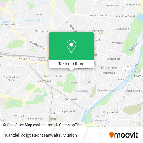 Kanzlei Voigt Rechtsanwalts map