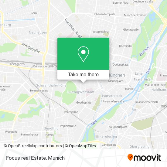 Focus real Estate map