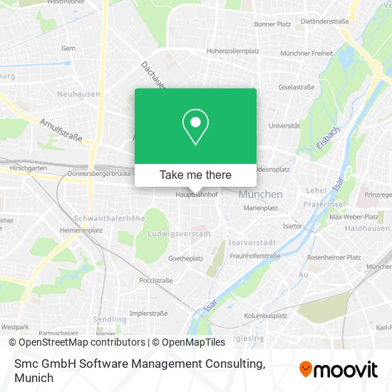 Smc GmbH Software Management Consulting map