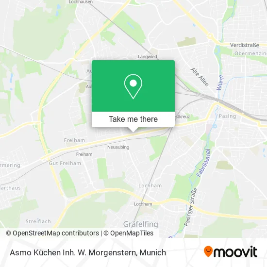 Карта Asmo Küchen Inh. W. Morgenstern