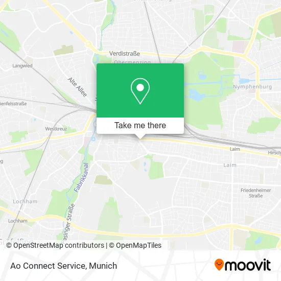 Карта Ao Connect Service