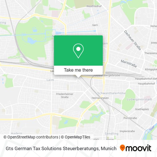 Gts German Tax Solutions Steuerberatungs map