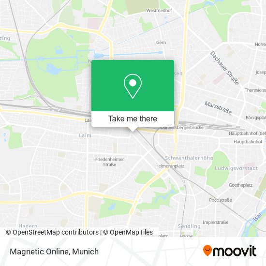 Magnetic Online map