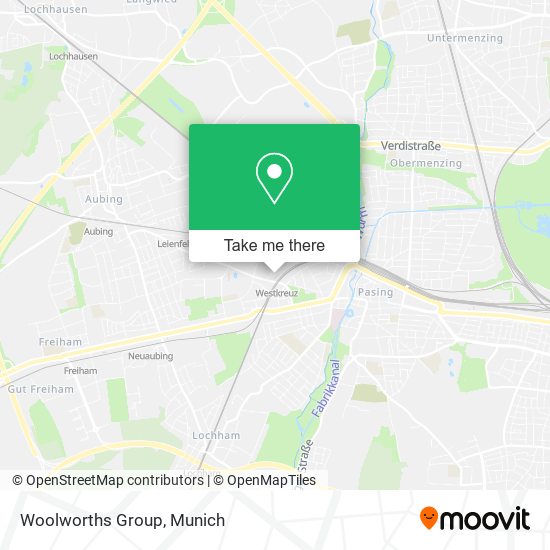 Woolworths Group map