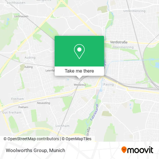 Woolworths Group map