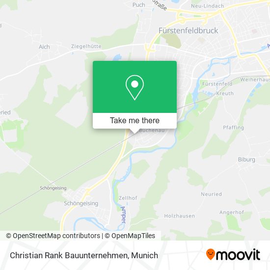 Christian Rank Bauunternehmen map