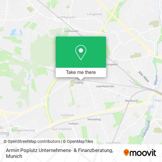 Armin Poplutz Unternehmens- & Finanzberatung map