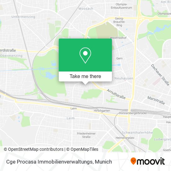 Cge Procasa Immobilienverwaltungs map